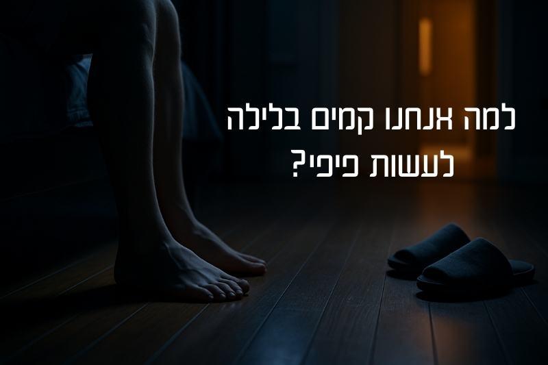 למה אנחנו קמים בלילה לעשות פיפי?