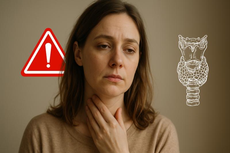6 תסמינים שקטים של בעיות בבלוטת התריס – ואיך לזהות אותם מוקדם