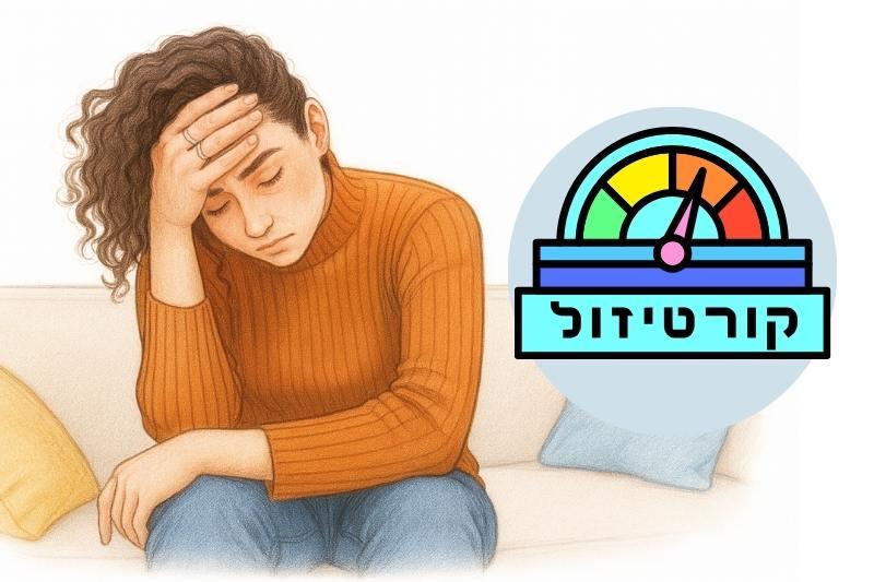 הורמון הלחץ! 9 סימנים לעודף קורטיזול בגוף (מה אפשר לעשות?)