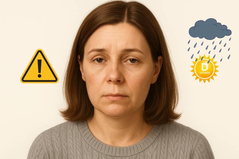 ויטמין D בחורף – 7 סימנים שהמאגרים שלכם התרוקנו
