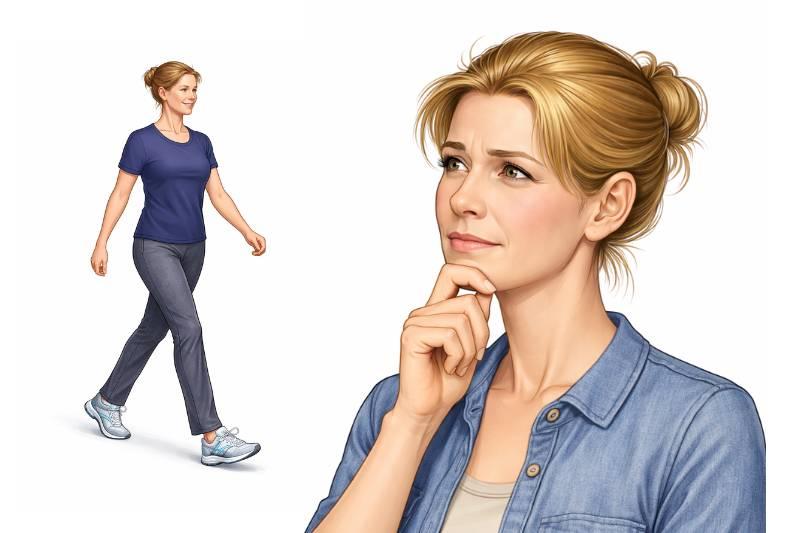 מה קורה בגוף כשהולכים 30 דקות ביום?