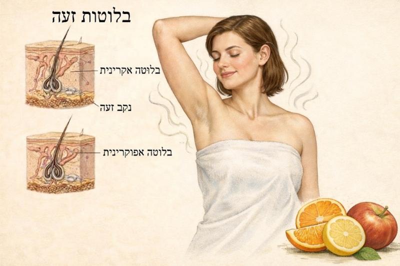6 מזונות שמשפרים את ריח הגוף באופן טבעי