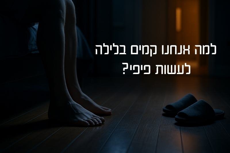 למה אנחנו קמים בלילה לעשות פיפי?