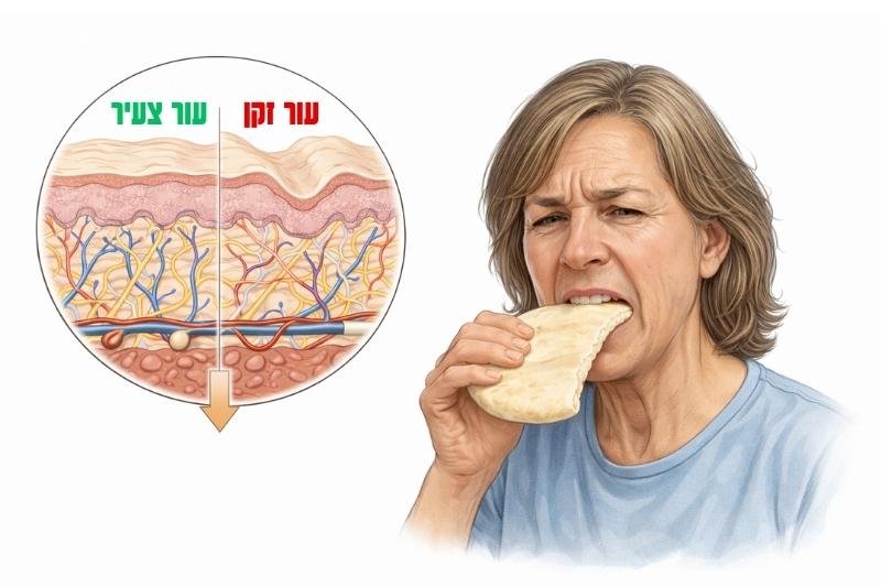 5 מזונות שמזרזים הזדקנות של העור (ואתם אוכלים אותם כל יום)